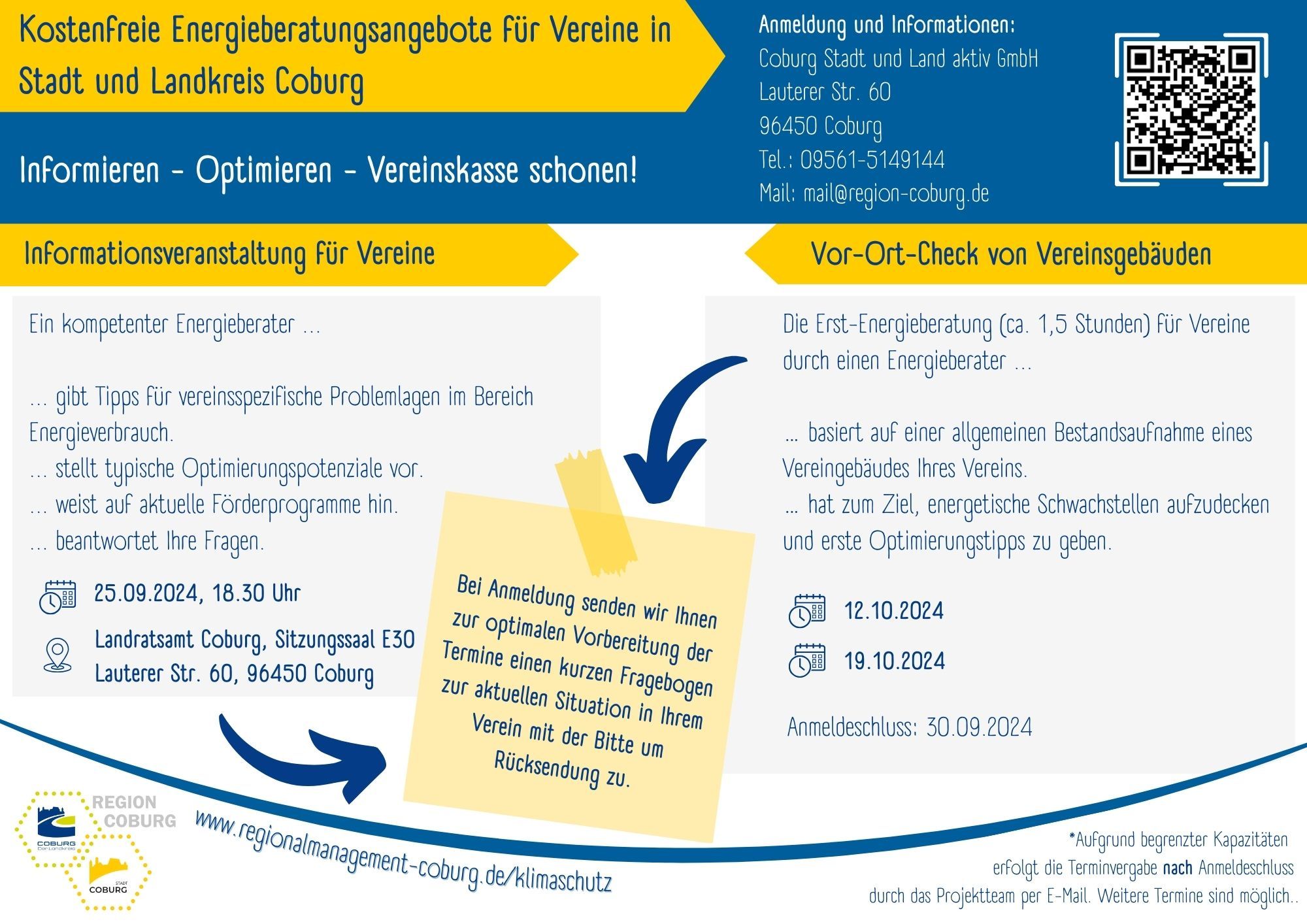Energieberatung von Vereinen (A4 (Querformat)) - 1